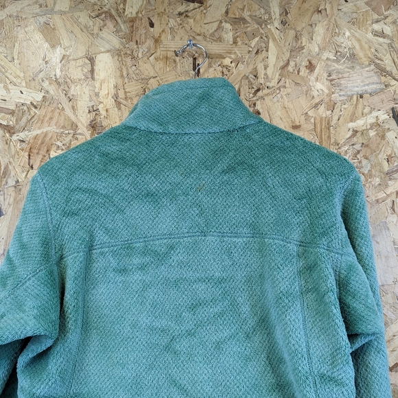 Patagonia Synchilla Snap-T Fleece Sweater Green Jumper Pullover Sweatshirt Small - Picture 7 of 7